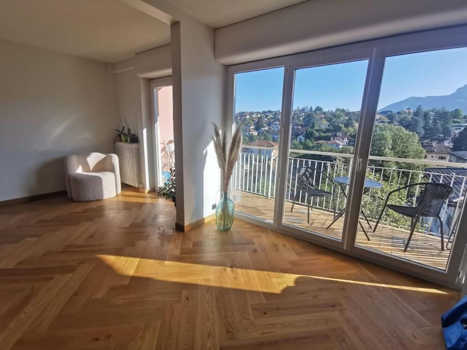 Le Parmelan - Grand Appartement Familial Avec Vue Sur La Montagne Анси Экстерьер фото